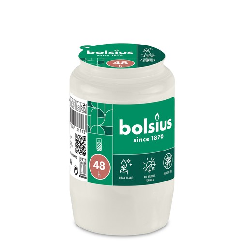 Bolsius grabkerzen weiß - bolsius,