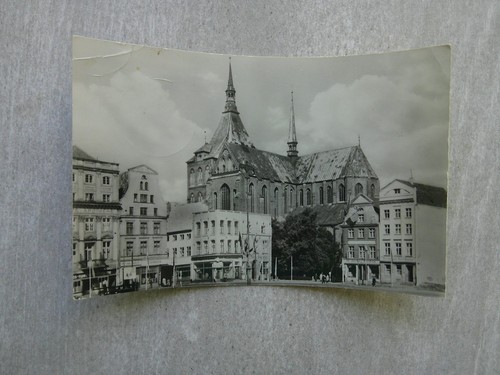 Rostock marien kirche - ak,