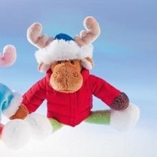 Winter Plüsch Elch Olaf ca