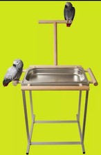 Papageienspielzeug, Badewanne XXL,Vögel, Papageien, Badehaus, abnehmbar,ZINKFREI