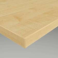 TISCHPLATTE AHORN NATUR DEKOR SPANPLATTE BESCHICHTET 19 MM TISCH HOLZ