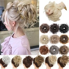 Echt Dicke Haarteil Haarknoten Zopfgummi Haargummi Scrunchie Pferdeschwanz Dutt