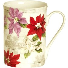 Becher Bone China Weihnachtsstern Weihnachten Sally IHR