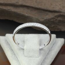 Wert 890 € Brillant Halbmemory Ring (0,20 carat) 750 18 Karat Weiß Gold