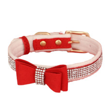 Hundehalsband mit Schleife