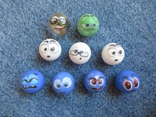 1x MURMEL "Gesichter", AUSWAHL aus Murmelfieber Sammelserie Real, alle für 8 ,-€