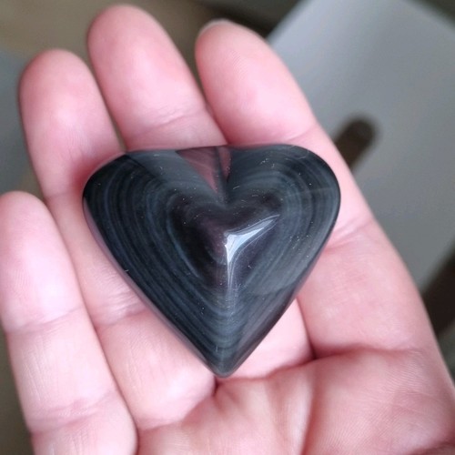 Regenbogen obsidian herz - regenbogen,