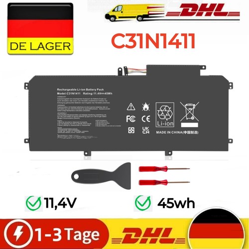 C31n1411 akku für asus - c31n1411,