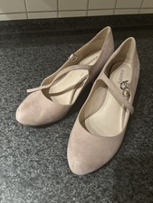Damen Schuhe Plateau Ballerina