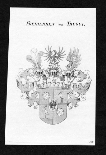 1820 thugut wappen adel - wappen,