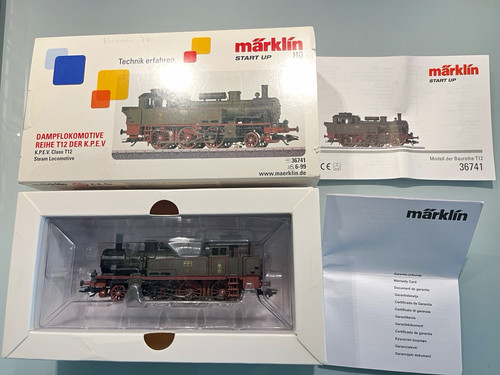 Märklin 36741 dampflok - märklin, h0