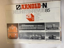 Arnold rapido Katalog für Sammler Modellbau - 1985 Neuheiten -sehr gut #200/2