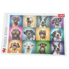 Trefl 10462 Die lustige Hundeporträts 1000 Teile, Premium Quality, für Erwachsen