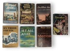 Lot of 7 vintage novels