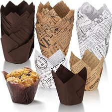 150 Stück Muffinförmchen Papier, Muffins Papierförmchen, Cupcake Formen Papier, 