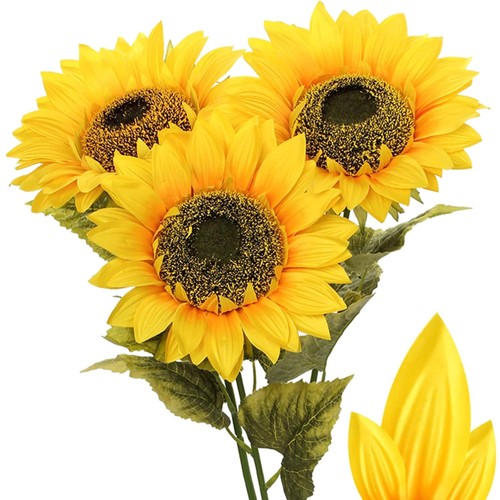 Künstliche sonnenblumen - künstliche,