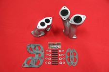 VW Käfer Bus T1 T2 Ansaugstutzen Ansaugrohre Typ1 Weber IDF EMPI - 48mm (2106)