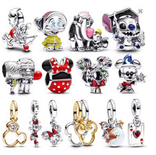 Cartoon Charms Anhänger 925 Silber | Hochwertiger Schmuck für Armband & Kette