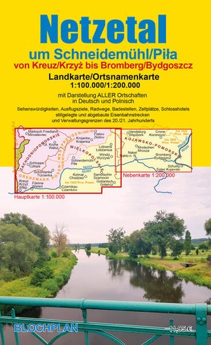 Landkarte netzetal - netzetal, um