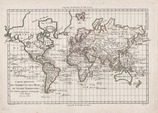 World map Weltkarte Mappemonde