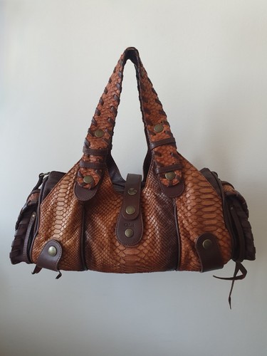 Chloé silverado snakeskin y2k - chloé,