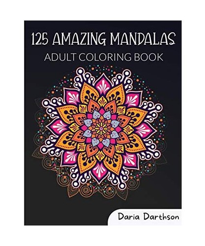 125 amazing mandalas - mandalas:, adult