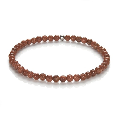 Edelstein armband 4mm - edelstein,