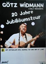 GÖTZ WIDMANN 2013 TOUR - orig. Concert Poster - Konzert Plakat - DIN A1