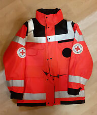 DRK Einsatzjacke Leuchtrot Größe 42/44 Katastrophenschutz Sanitäter Thermo NEU