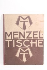 alter Druck Menzel Tische
