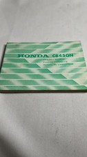 Honda CB450N Fahrer Handbuch