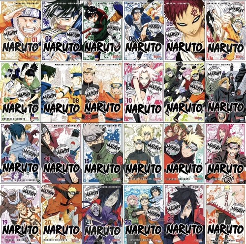 Naruto massiv manga - massiv,