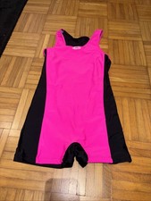 Slazenger Badeanzug 158 Schwarz Bein