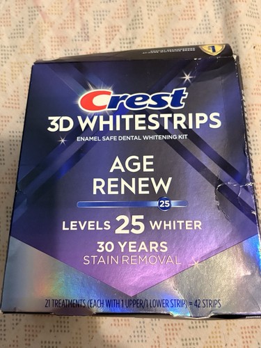 Crest whitestrips age - crest,