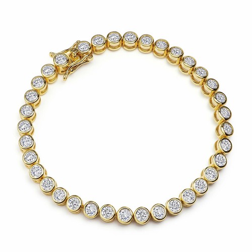 Damen armband gold - damen, zirkonia
