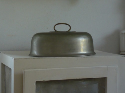 Alte ovale speisehaube cloche - alte,