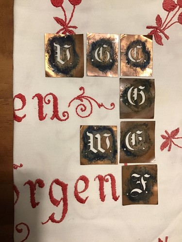 Wäscheschablonen aus