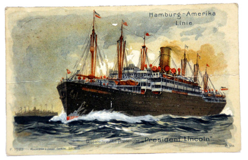 Postkarte hamburg amerika - postkarte, hamburg-amerika