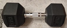 Kompakthantel 15 KG Gummi Hex