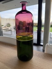 Venini Bolle Glasvase Murano Glas 1988 Vitrinen Sammler