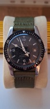 Milus Archimedes 666 Vintage Herren Armbanduhr Submariner Skin Diver Swiss Made