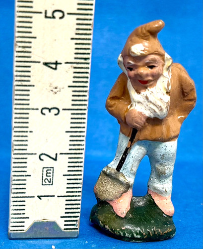 Zwerg masse figur 5cm sehr - figur, alt