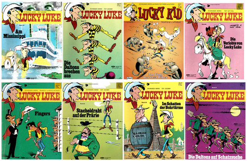 Lucky luke comic goofy - lucky, comic,