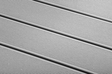 WPC Komplettbausatz MASSIV Terrassendielen grau / braun Komplettset Holz BPC