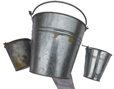 Kleiner alter eimer - 3x,