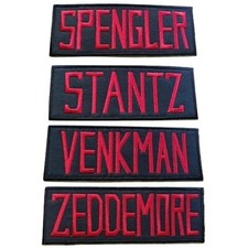 Ghostbusters Name Abzeichen