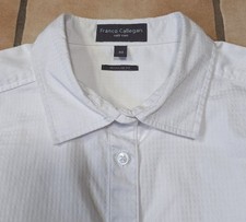 Franco Callegari schicke Damen Bluse langarm in weiß ~ Gr. 40 ~ super Zustand