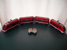 Lego Eisenbahn City 9V Passenger Train 7938 mit Zusatzwaggon Fernbedienung 