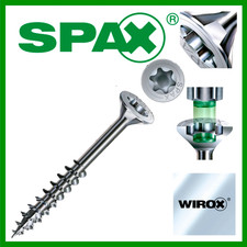 Spax Spanplattenschrauben Torx Wirox Teilgew. Senkkopf Holzschrauben 3x30-6x200
