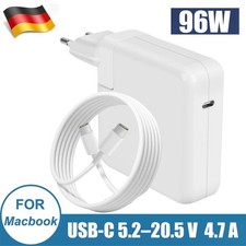 96W USB-C Typ C Ladegerät Netzteil für Apple MacBook Air Mac Book Pro Ladekabel